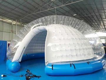 چادر حباب نیمه شفاف Inflatable / حیاط بادوام Inflatable PVC تزیینی