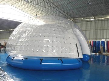 چادر حباب نیمه شفاف Inflatable / حیاط بادوام Inflatable PVC تزیینی