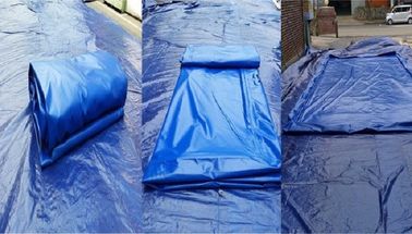 پارچه ابریشمی انعطاف پذیر آبی ماشین لباسشویی دوش گرفتن - Tripple Stitch