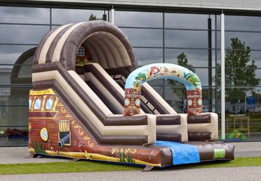 زمین بازی مجلل جذاب Full Commercial Slide Inflatable Commercial For Kids Playing