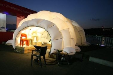 گالری پنوماتیک چادر بادی Comercial Lighting Inflatable Garden چادر برای رویداد