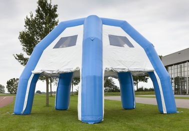 آبی بزرگ Comercial درجه گنبد Inflatable چادر آب ضد PVC برای تبلیغات