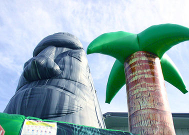 Tiki Island Themed 28ft بزرگ بازی های المپیک تابستانی بادی