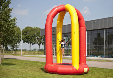 Extrem بازی بادی Inflatable 4.2m Inflatable Trampoline Bungee