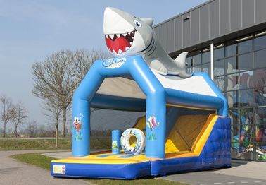 اجاق گاز Seaworld Combo Jumper Inflatables Bounce House Blue 0.55mm PVC