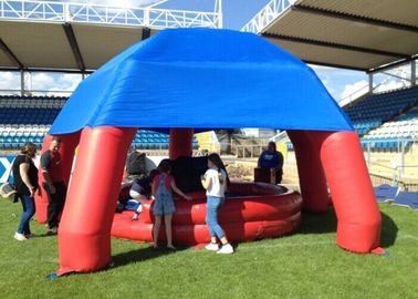 چادر بادی تجاری Marquee Pvc Spider Tent Blow Up Shelter بزرگ مورد استفاده در بازی های ورزشی Rodeo Bulls