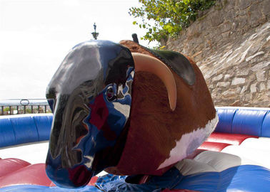 Rodeo Bull / Bucking Bronco Inflatable بازی های ورزشی برای تجهیزات زمین بازی