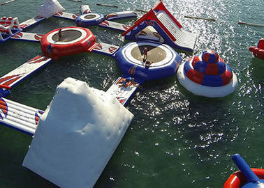 جزیره بادوام شناور شناور، تجهیزات آبگرمکن آب پارک آب برای بزرگسالان