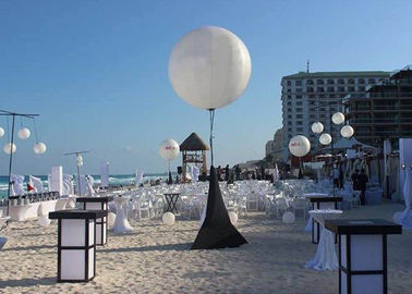 1.5 متری پایه بالون تزئینات نورپردازی بادی، تبلیغاتی چراغ بالون