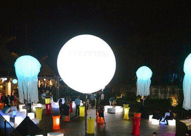 1.5 متری پایه بالون تزئینات نورپردازی بادی، تبلیغاتی چراغ بالون