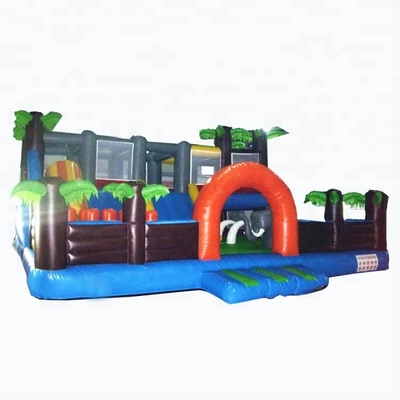 بازی‌های ترکیبی بادی تارپولین پارک تفریحی Tress Bouncy Castle