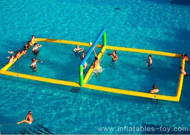 بازی های ورزشی Comercial Water Volleyball Field Inflatable Field For Event Beach