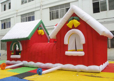 سفارشی کریسمس مبارک بادی بابا نوئل قلعه برای تزئین کریسمس