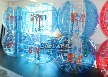 فوتبال حباب شفاف بادوام 1.5 متر 100٪ TPU ضخامت 1 میلی متر