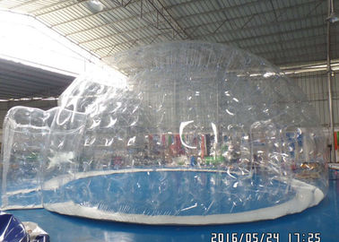 چادر حباب شفاف باز پاک چادر بیرونی بادوام با اتاق