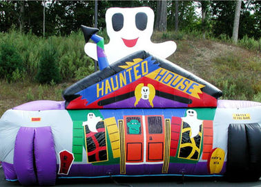 بازی های تعاملی Inflatable سفارشی بازی پیچ و خم هالووین لیزری برای سرگرمی جشنواره حزب