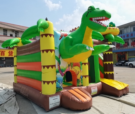 قلعه بادی بادی سفارشی با تم دایناسورها برای کودکان