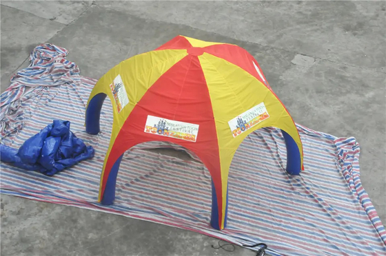چادر گنبدی چمن گنبدی بادکنکی برزنتی PVC پناهگاه بادی ضد آب هوا مهر و موم شده در فضای باز