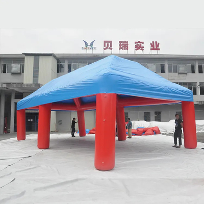 چادر مهمانی بادی بادکنکی برزنتی PVC پناهگاه ضد حریق