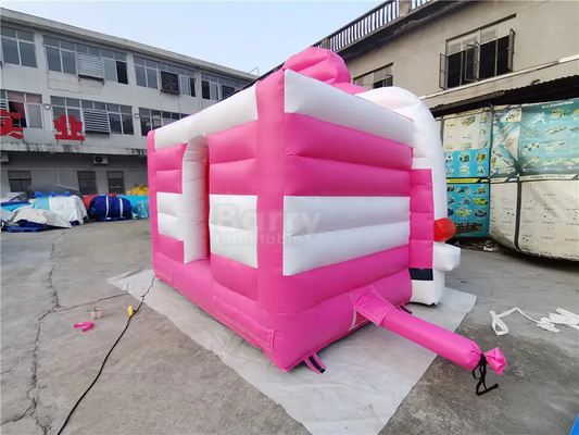 Tarpaulin Blow Up Bounce Houses غرفه پایه بستنی بادی کوچک برای بچه ها