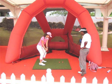 توری پلاستیکی PVC بازی های ورزشی بادی Golf Net / Golf هدف / گلف تمرین قفس