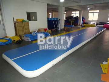 10cm / 20cm / 30cm High Blue Air Track ژیمناستیک مات سفارشی ساخته شده است