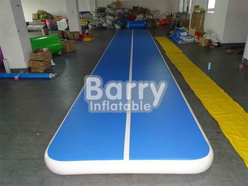 10cm / 20cm / 30cm High Blue Air Track ژیمناستیک مات سفارشی ساخته شده است