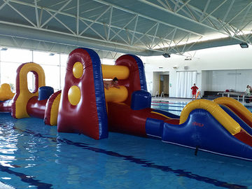 آبنما تجاری Aqua Fun Inflatable Slide / Water تا حواس پرتی برای استخر شنا