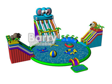 بچه های تابستانی بازی های پارک، پارک آبی با پارک آبی فیل با CE، EN14960