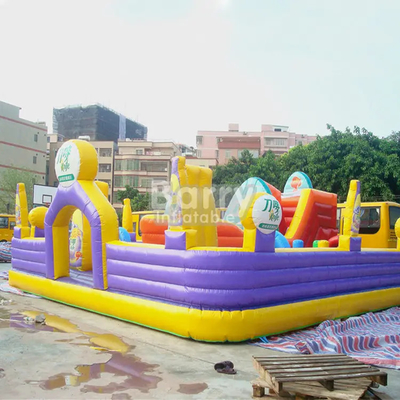 پارک تفریحی تفریحی بادی جهنده زمین بازی Bouncy Combo Jumping Castle