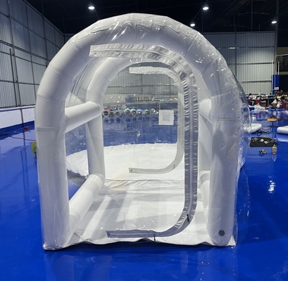 چادر کمپینگ بادی حباب دار شفاف PVC 1 میلی متری چاپ دیجیتال