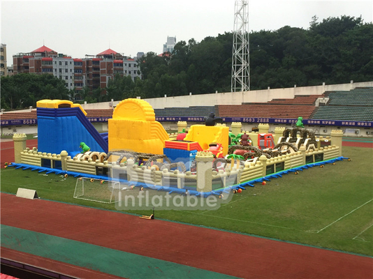 ODM تجاری قلعه پرتابی پارک پرتابی PVC بازی ورزشی در فضای باز