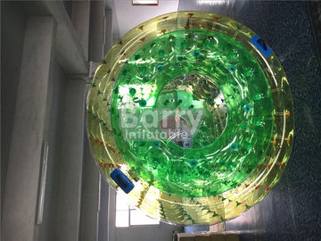 اسباب بازی آب در حال رشد در فضای باز آبی توپ نورد با PVC / TPU مواد