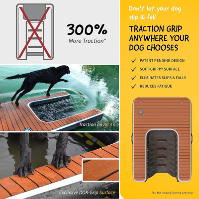 لوگو سفارشی نرده شناور DWF PVC پلپولین آب نرده سگ برای شنا کردن سگ