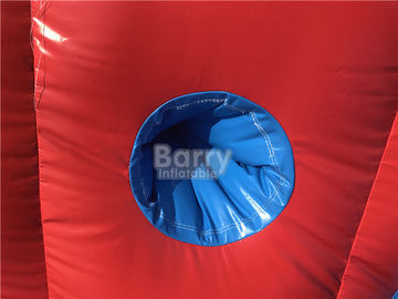 رویداد قرمز غول پیکر در فضای باز تورم 5K دوره موانع صعود، Inflatable 5K مانع