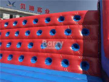 رویداد قرمز غول پیکر در فضای باز تورم 5K دوره موانع صعود، Inflatable 5K مانع