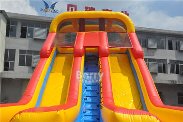 ALI Commercial Inflatable Slide، رویداد دو خط رویداد قابل حمل بادوام برای مهمانی بچه ها