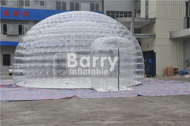 بدون چروک حباب بادی قابل حمل، چادر شفاف بادی برای کمپینگ و یا رویداد