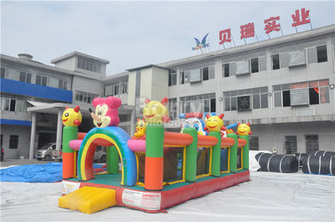 پلاستوف PVC پاشنه تزیینی Inflatable کودک نو پا / زمین بازی / تورم شهر سرگرم کننده