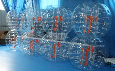 PVC / TPU اسباب بازی های قابل انعطاف در فضای باز / توپ حباب توپ فوتبال برای حزب و یا رویداد
