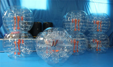 PVC / TPU اسباب بازی های قابل انعطاف در فضای باز / توپ حباب توپ فوتبال برای حزب و یا رویداد