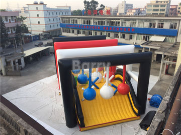 نصب و راه اندازی دوره غواص Inflatable مانع، بازی خراب کردن توپ برای رویداد