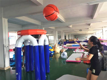 بازی‌های سرگرم‌کننده بادی تعاملی بازی‌های مهمانی برای بزرگسالان با قد 1.9 متری ست بسکتبال بادی غول‌پیکر