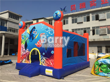 Theme Seaworld تمیز بادی تورم برای کودکان و نوجوانان / منفجر کردن پریدن قلعه