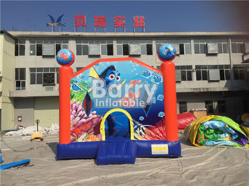 Theme Seaworld تمیز بادی تورم برای کودکان و نوجوانان / منفجر کردن پریدن قلعه