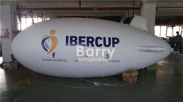 4M پرواز محصولات بادی Inflatable Blimp Shape Helium Balloon Resistance Fire