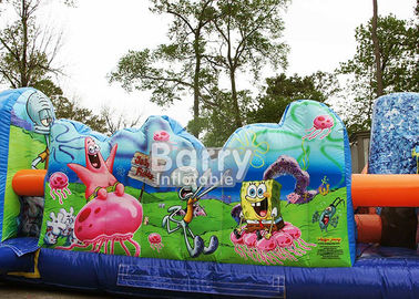 خانه حیاط خلوت بادی برای Playland موانع نوک تیز موجود Spongebob