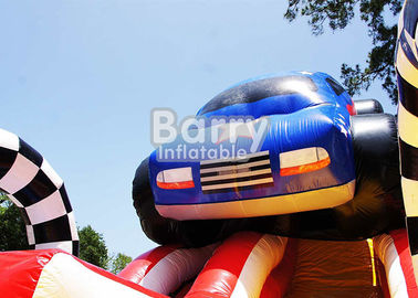 کودکان غول پیکر رنگارنگ 18ft Patriot Monster Truck Inflatable Slide با گواهینامه CE