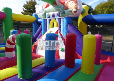 سیرک Shine Craft تجاری کوچک پریدن قلعه Toddler Inflatable Playland