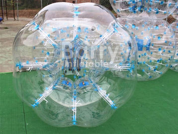 1 متر 1.2 متر 1.5 متر 1.8 متر PVC / TPU White Blow Up توپ همستر حباب توپ فوتبال برای کودکان و بزرگسالان